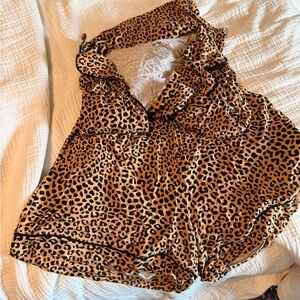Little Sleepies Leopard Print Pajama Set